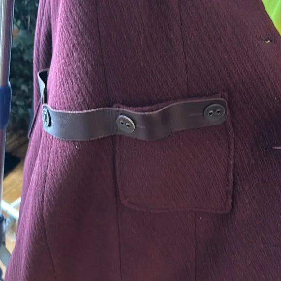 MACKAGE Magenta Wool Coat Size XS - Picture 12 of 13